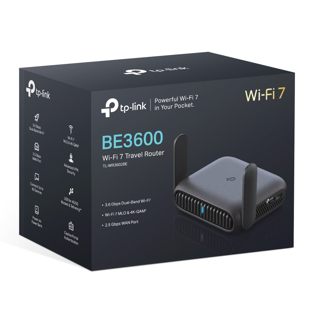 TL-WR3602BE | TP-Link Roam™ 7(BE3600)