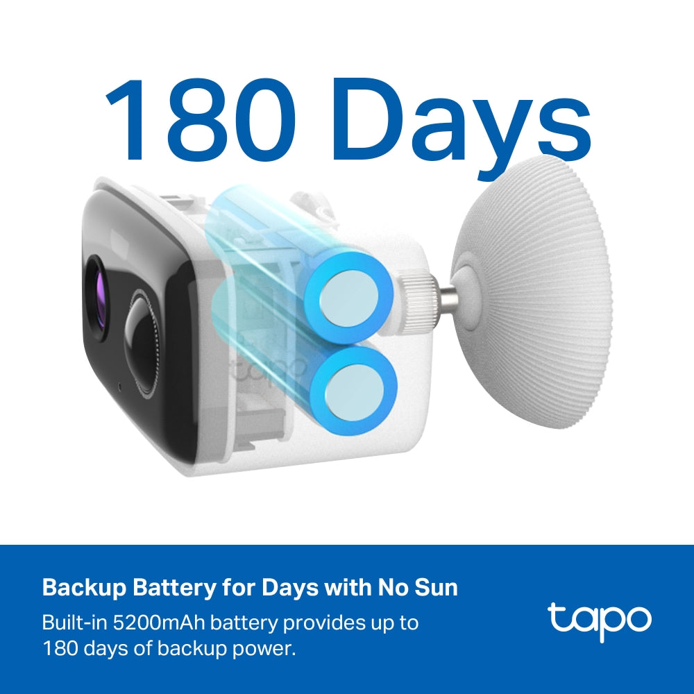 Tapo C400 KIT | Tapo Solar-Powered Security Camera Kit
