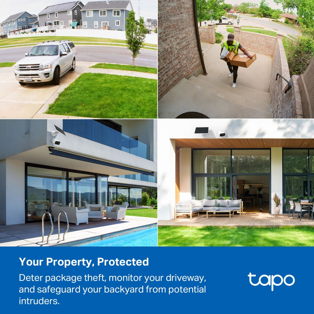 TC80 KIT | Tapo Solar-Powered Security Camera Kit