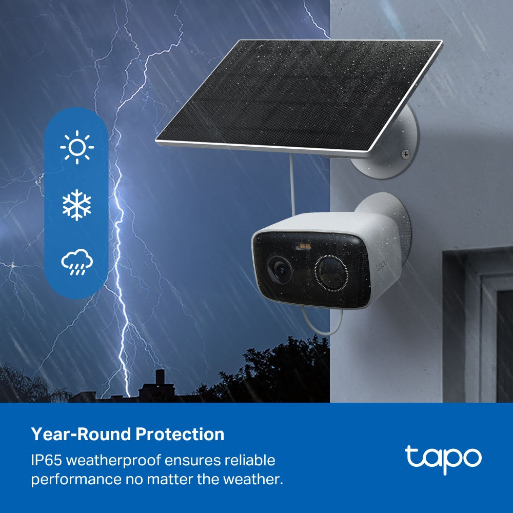 Tapo C400 KIT | Tapo Solar-Powered Security Camera Kit