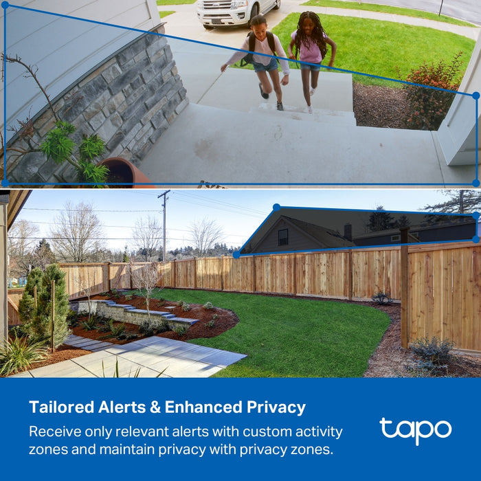 TC80 Series | Solar/Battery Camera, 1080P 2MP, Free AI Detection, Colour Night Vision