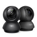 Tapo C211(2-pack) indoor security camera with 2K 3MP resolution and 360° pan/tilt coverage