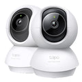 Tapo C230(2-pack) wireless security cameras with 3K 5MP resolution and 360° pan-tilt movement