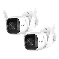 Outdoor Security Wi-Fi Camera, Tapo C320WS(2-pack)