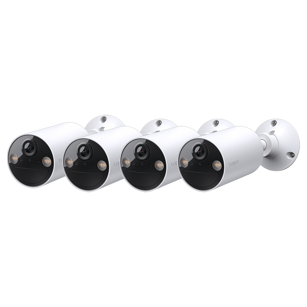 2K 3MP Smart Wire-Free Indoor/Outdoor Security Camera, Tapo C410(4-pack)