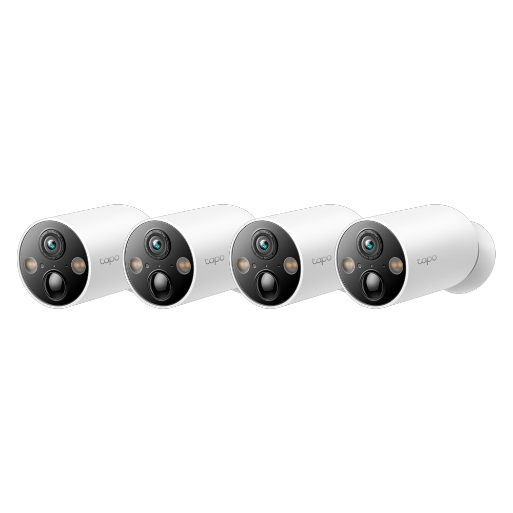 2K Battery-Powered Outdoor Security Camera, Tapo C425(4-pack)