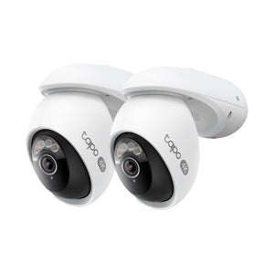 Tapo C560WS(2-pack) | 4K Outdoor Pan/Tilt Security Wi-Fi Camera
