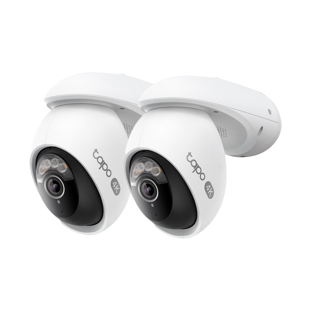 4K Outdoor Pan/Tilt Security Wi-Fi Camera, Tapo C560WS(2-pack)
