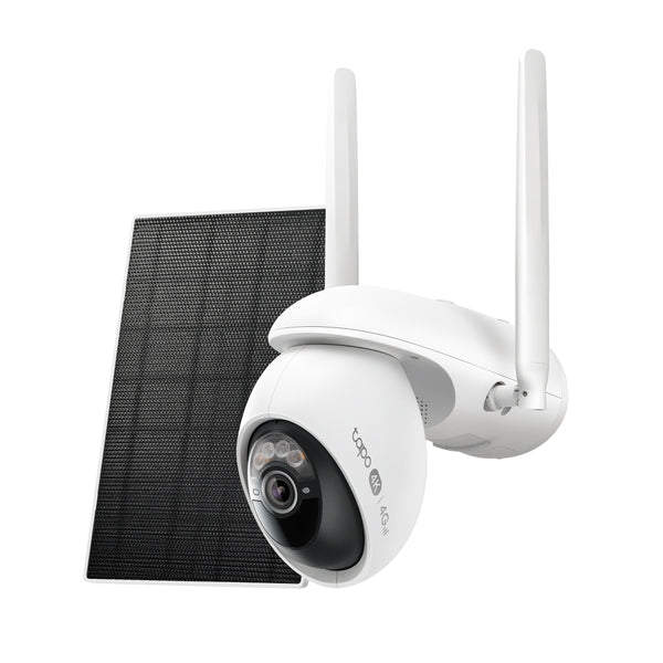 Tapo C665G KIT | Solar Pan/Tilt Wi-Fi/4G LTE Security Camera Kit, 4K 8MP, Night Vision