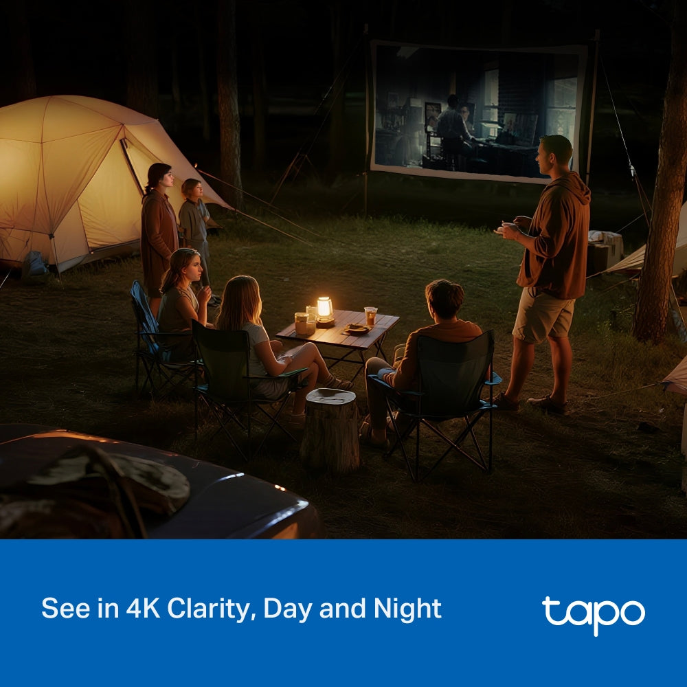 Tapo C665G KIT | Solar-Powered Pan/Tilt Wi-Fi/4G LTE Security Camera Kit