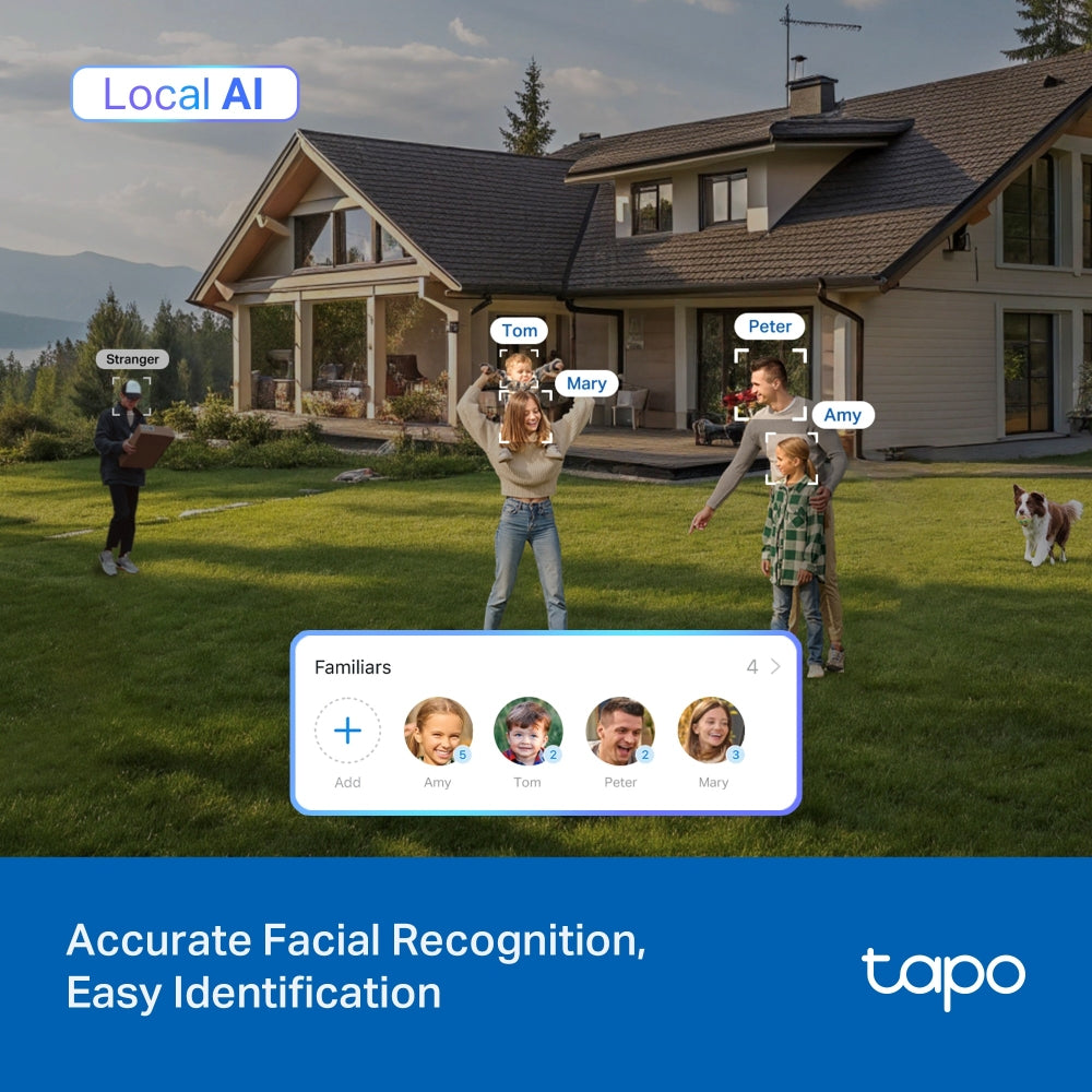 Tapo C665G KIT | Solar-Powered Pan/Tilt Wi-Fi/4G LTE Security Camera Kit