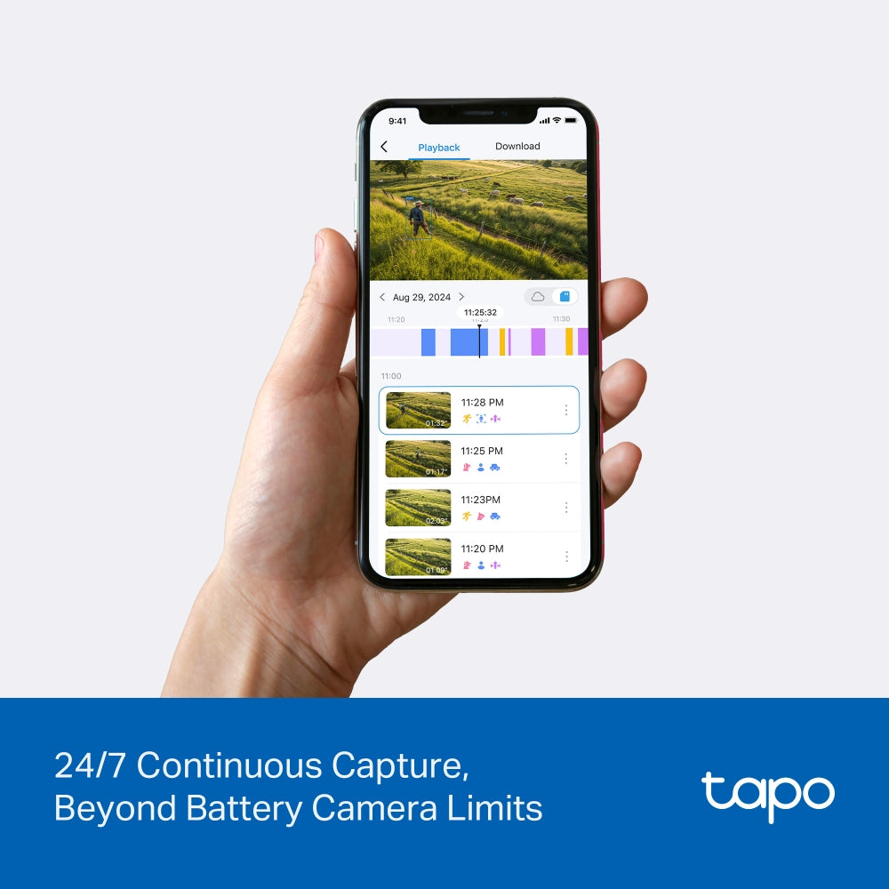 Tapo C665G KIT | Solar-Powered Pan/Tilt Wi-Fi/4G LTE Security Camera Kit