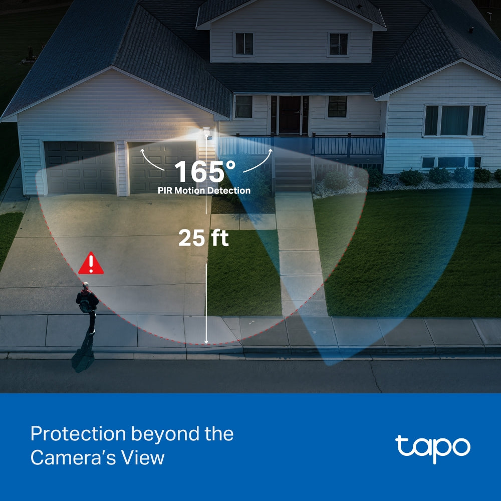 Tapo C710 | Outdoor Pan/Tilt Security Floodlight Camera