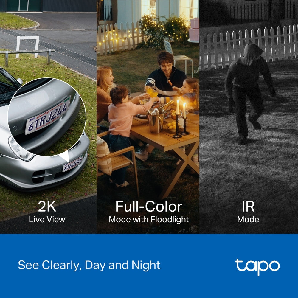 Tapo C710 | Outdoor Pan/Tilt Security Floodlight Camera