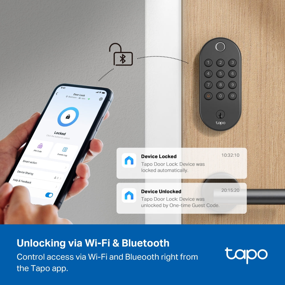 Tapo DL105 | Smart Wi-Fi Door Lock