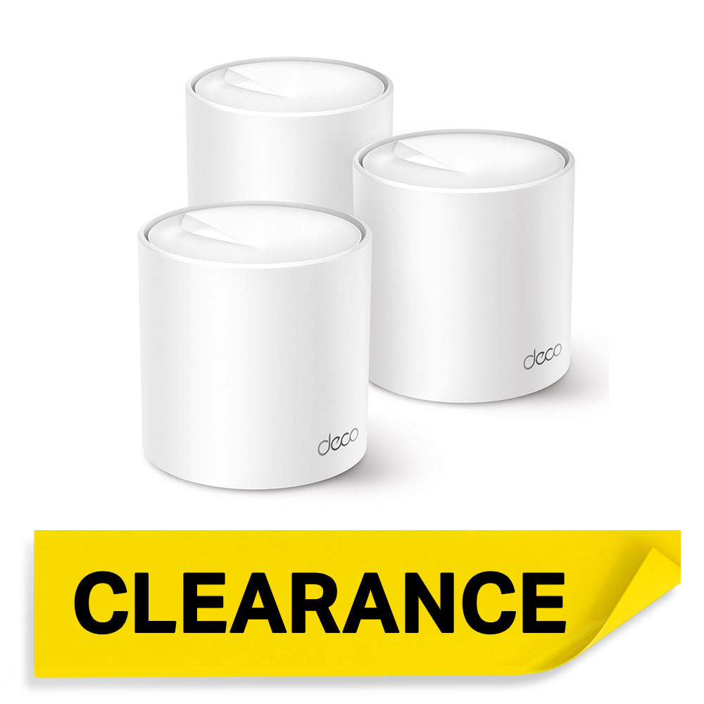 Deco X50(3-pack) | AX3000 Whole Home Mesh Wi-Fi 6 Unit