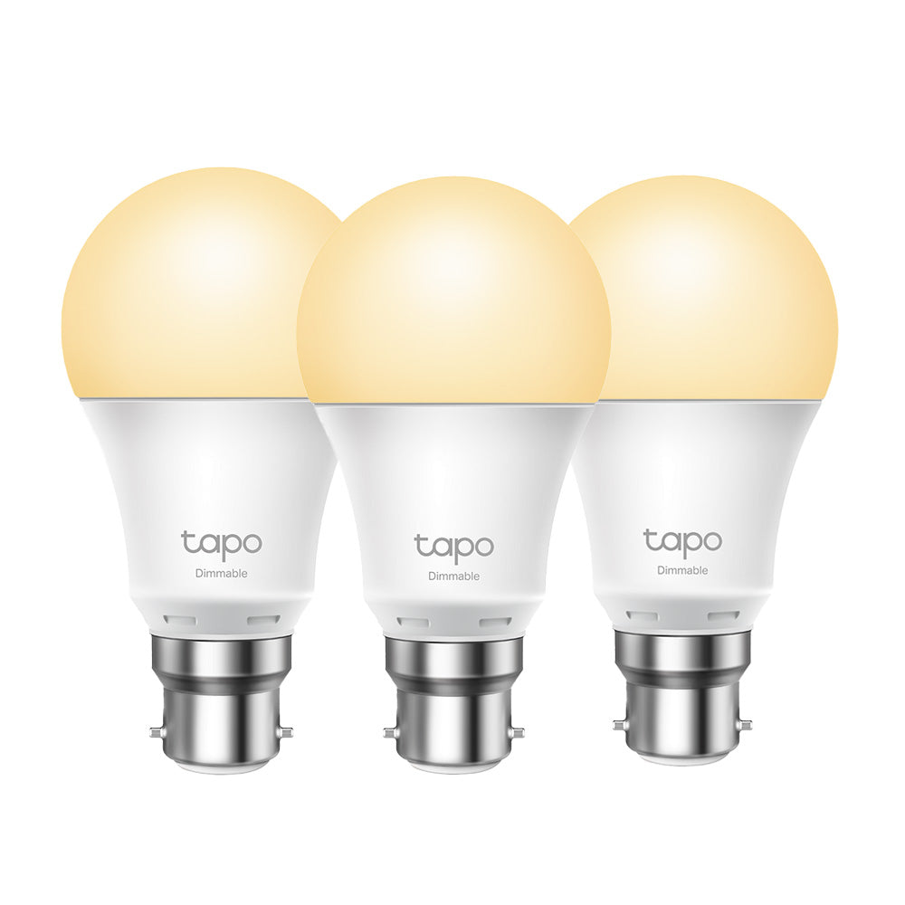 Smart Wi-Fi Light Bulb, Dimmable, Tapo L510B(3-pack)