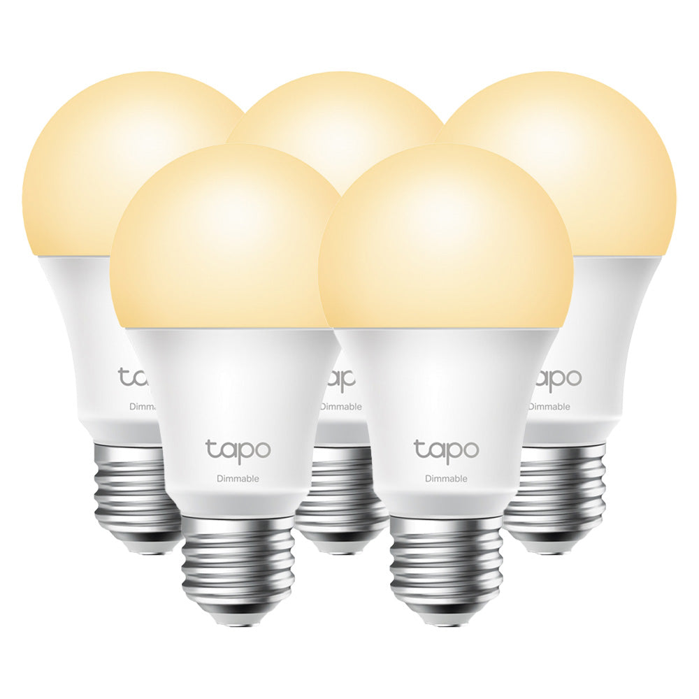Smart Wi-Fi Light Bulb, Dimmable, Tapo L510E(5-pack)