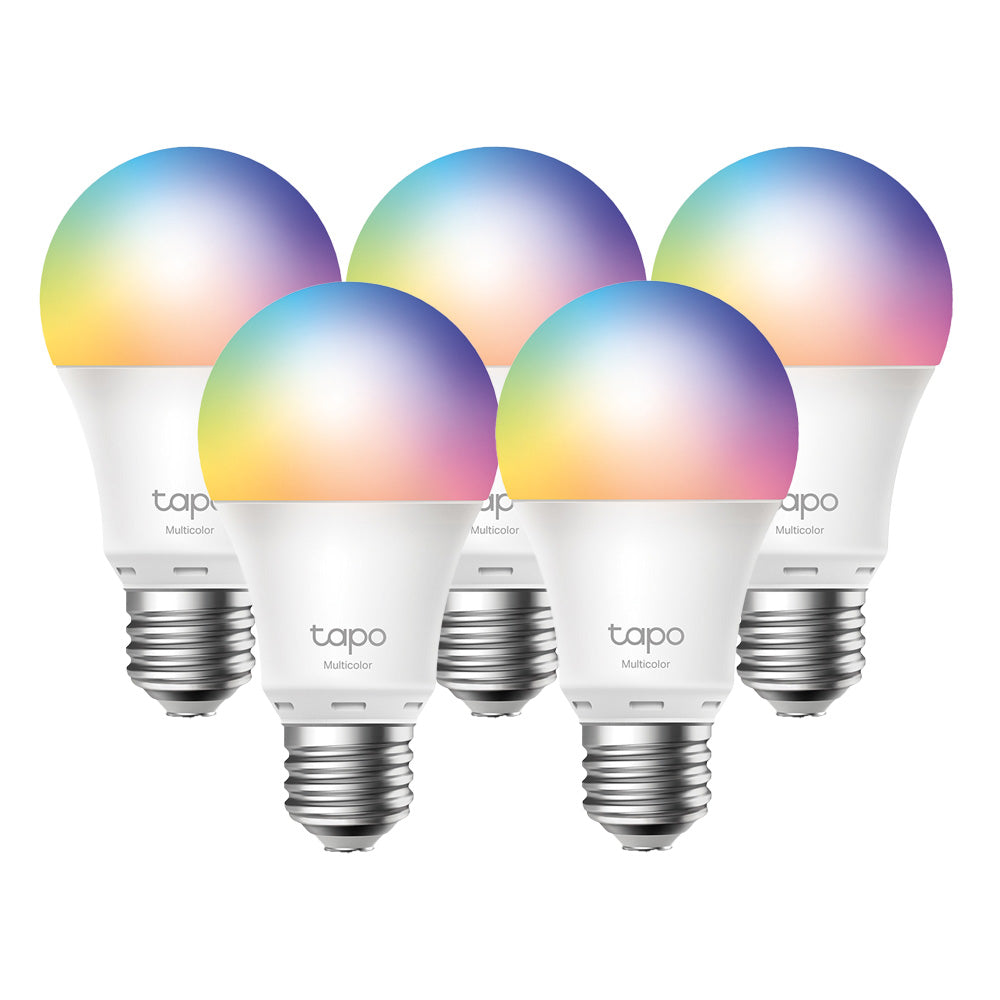 Smart Wi-Fi Light Bulb, Multicolour, Tapo L530E(5-pack)