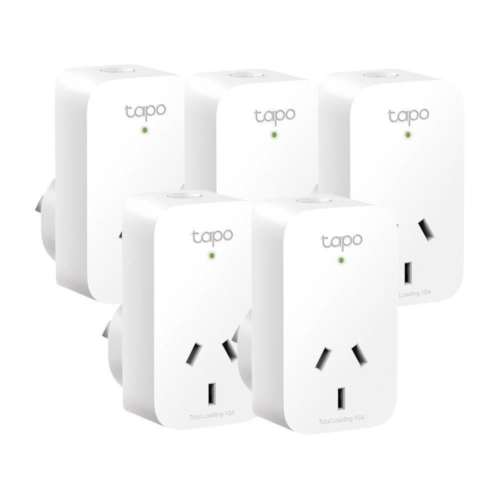 Mini Smart Wi-Fi Plug, Energy Monitoring, Tapo P110M(5-pack)