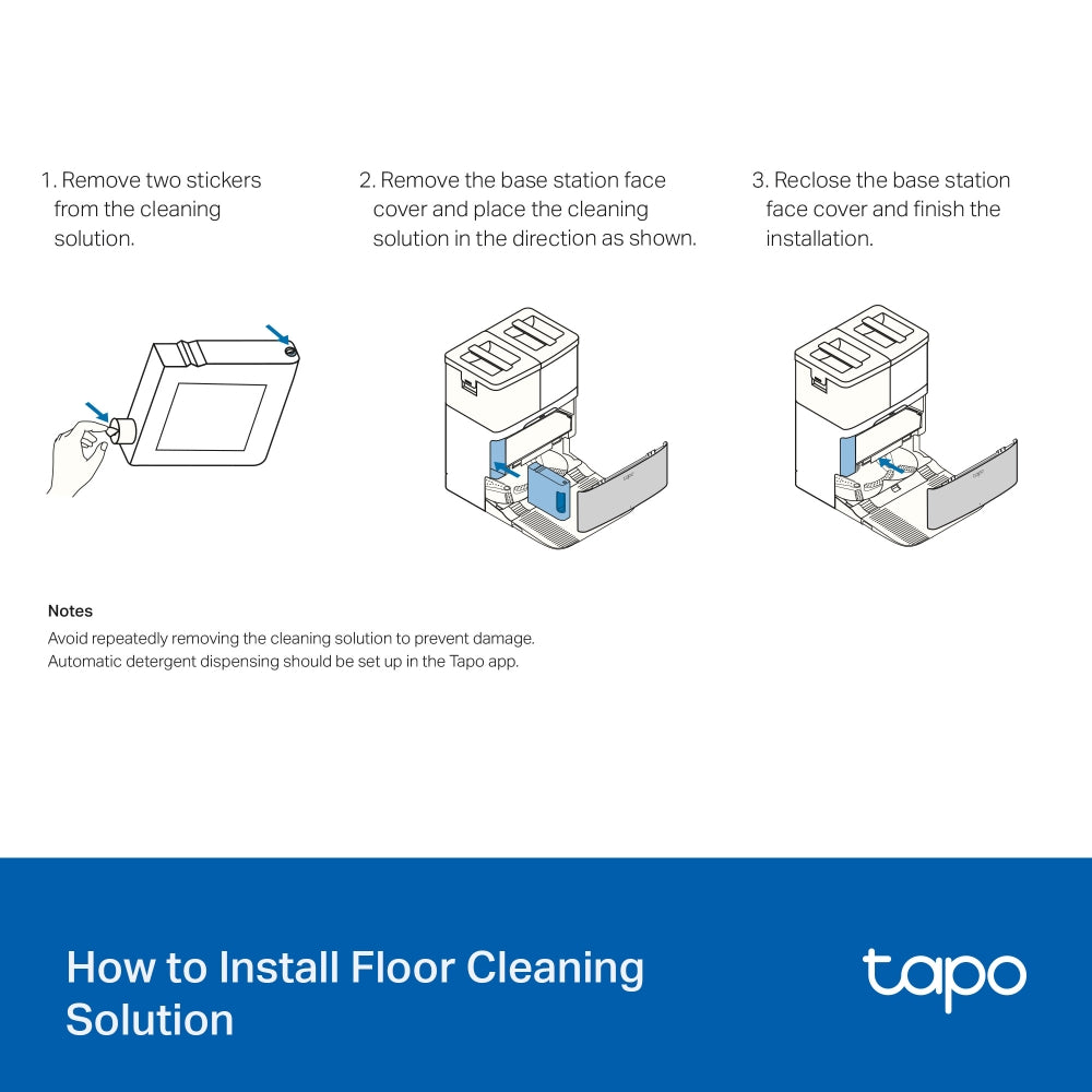 Tapo RVA450 | Robot Vacuum Hard Floor Cleaning Solution, Compatible with RV50 Pro Omni