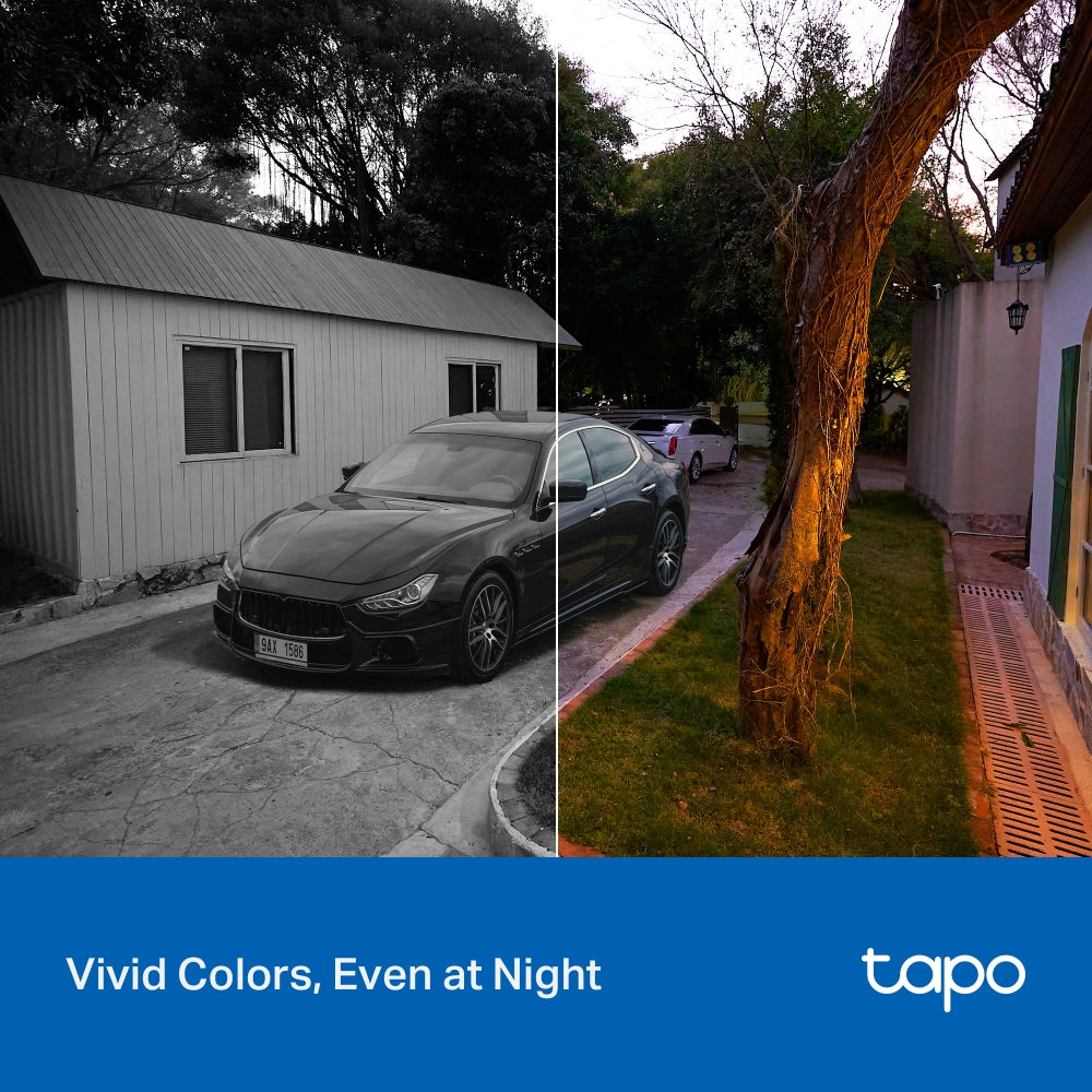 Indoor/Outdoor Home Security Wi-Fi Camera, Tapo C216(2-pack)