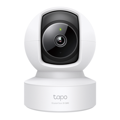 Tapo C222 security camera with 2K 4MP resolution and 40ft night vision.