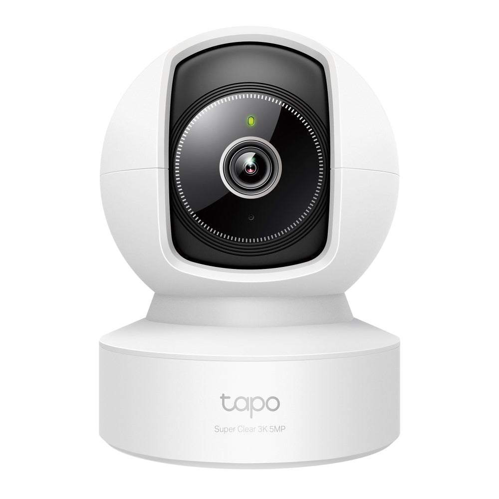 Tapo C232 wireless indoor security camera with 3K 5MP resolution and 360° pan/tilt