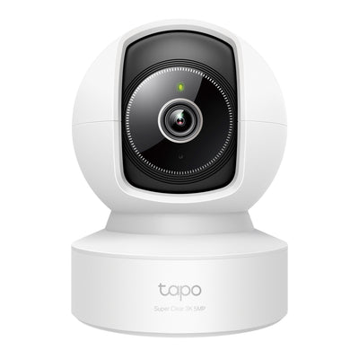 Tapo C232 wireless indoor security camera with 3K 5MP resolution and 360° pan/tilt