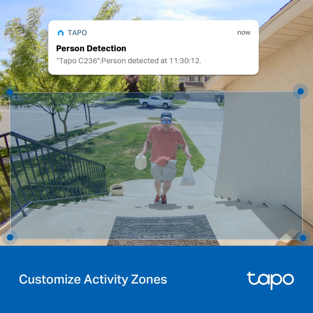 Tapo C236 | Indoor/Outdoor Home Security Wi-Fi Camera