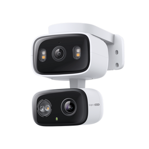 Tapo C246D | 2K 3MP Indoor/Outdoor Dual Lens Pan/Tilt Security Camera