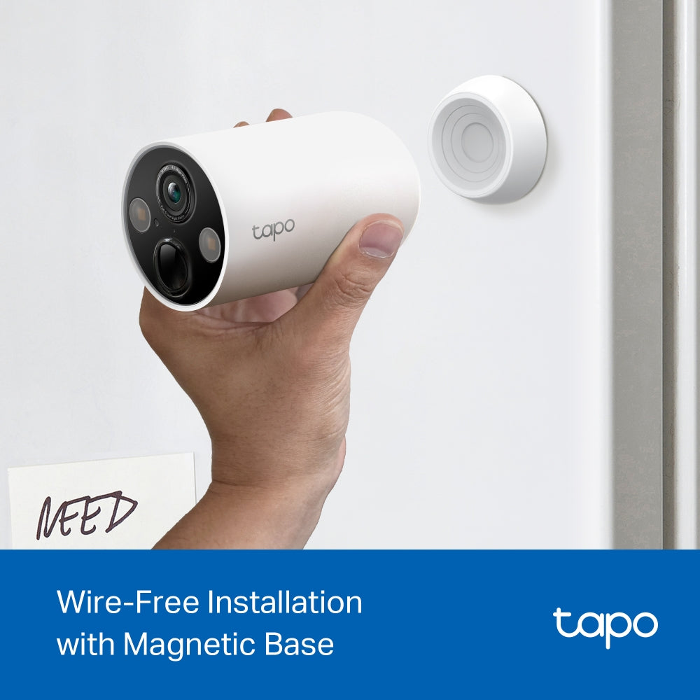 2K Battery-Powered Outdoor Security Camera, Tapo C425(4-pack)