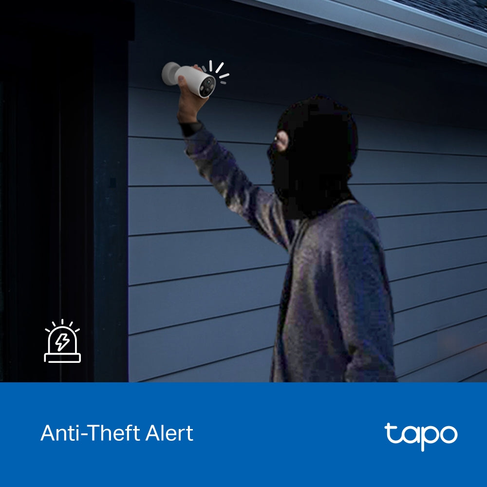 2K Battery-Powered Outdoor Security Camera, Tapo C425(4-pack)