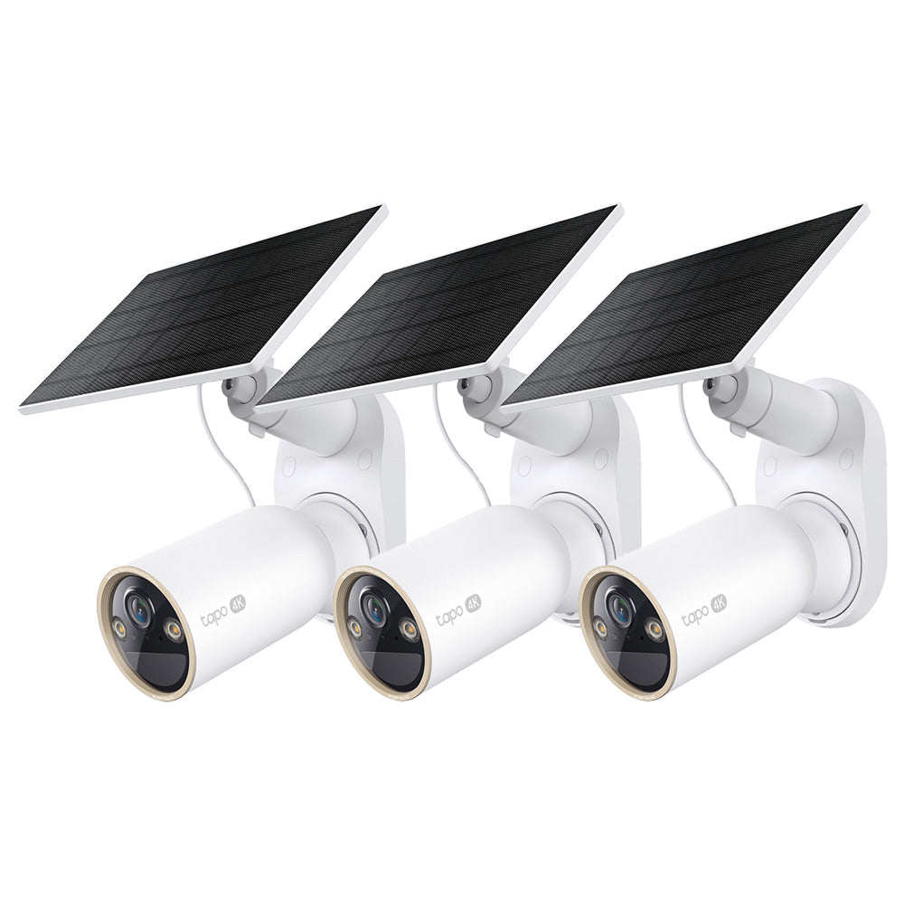 Tapo C460 Series | Solar/Battery Outdoor Camera, 4K 8MP, Free AI Detec