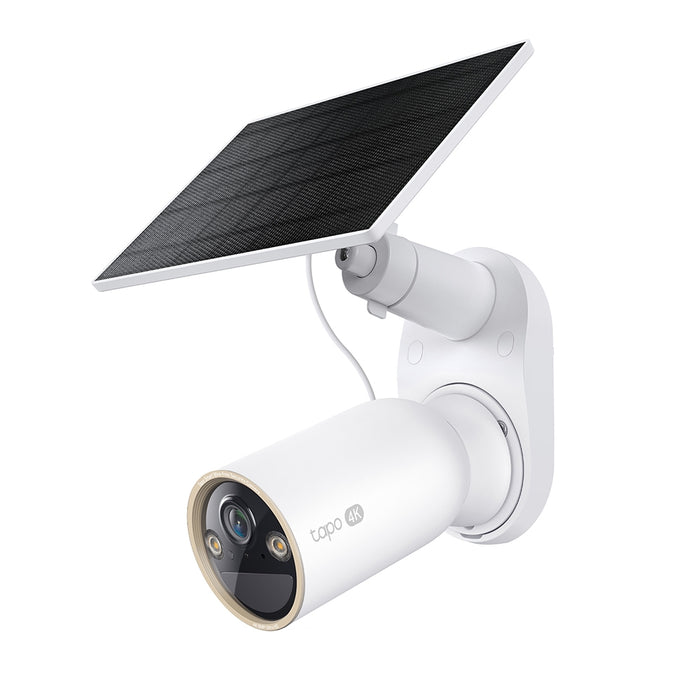 Tapo C460 Series | Solar/Battery Outdoor Camera, 4K 8MP, Free AI Detection, Starlight Colour Night Vision