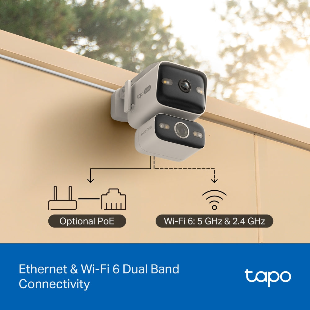 Tapo C575D | Outdoor Dual Lens Pan/Tilt Security Camera