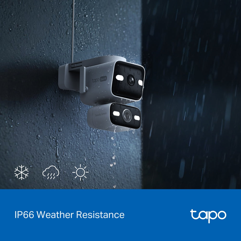 Tapo C575D | Outdoor Dual Lens Pan/Tilt Security Camera