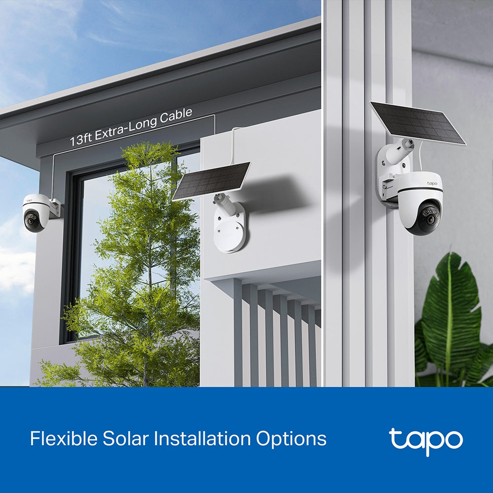 Tapo C610 KIT(2-pack) | Solar-Powered Pan/Tilt Security Camera Kit