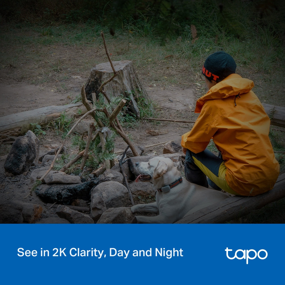 Tapo C615G KIT | Solar-Powered Pan/Tilt 4G LTE Security Camera Kit