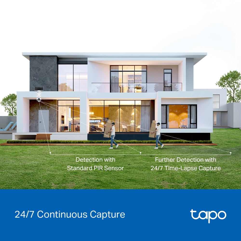 Tapo C630 KIT | Solar-Powered Pan/Tilt Security Camera Kit