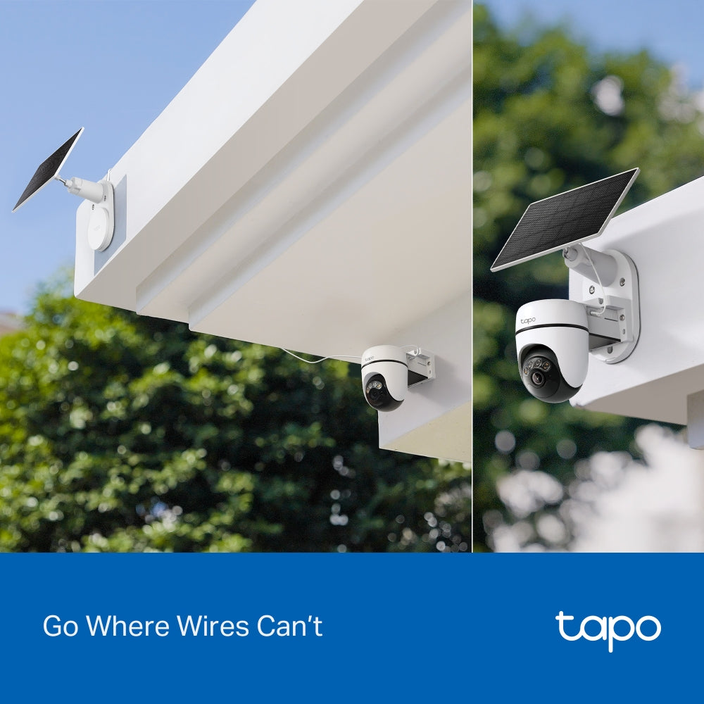 Tapo C630 KIT | Solar-Powered Pan/Tilt Security Camera Kit