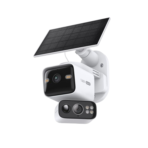 2K Dual-Lens Pan/Tilt Security  Camera Kit, Tapo C645D KIT