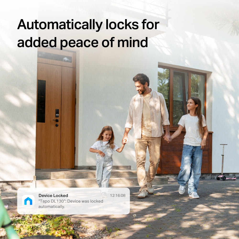 Tapo DL130 | Palm Access & Fingerprint Recognition Smart Lock
