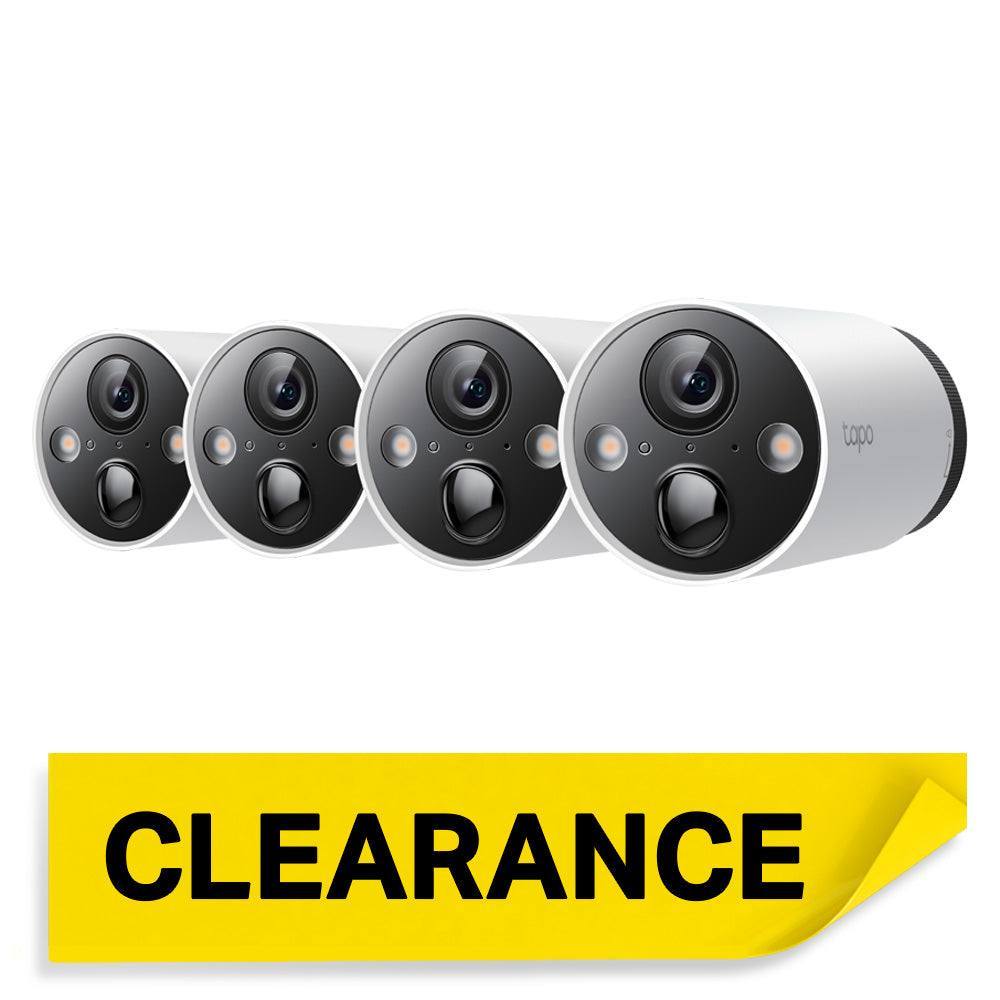 Tapo C420S4 |Smart Wire-Free Security Camera System, 4-Camera System