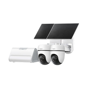 Tapo HB112 | Solar Cam 2K Pan/Tilt (2-Cam Kit)
