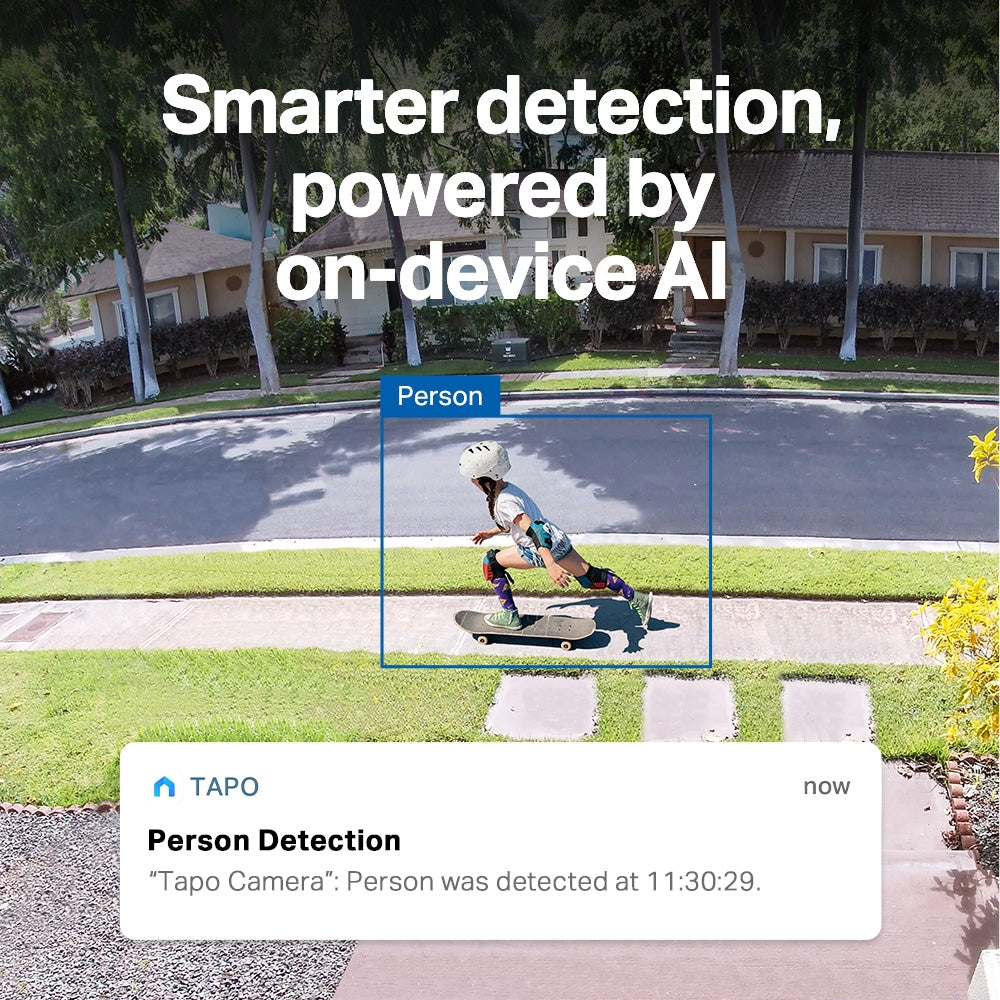 Tapo HB112 | Solar Cam 2K Pan/Tilt (2-Cam Kit)