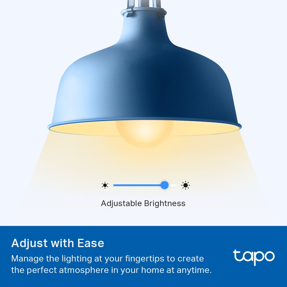 Smart Wi-Fi Light Bulb, Dimmable, Tapo L510E