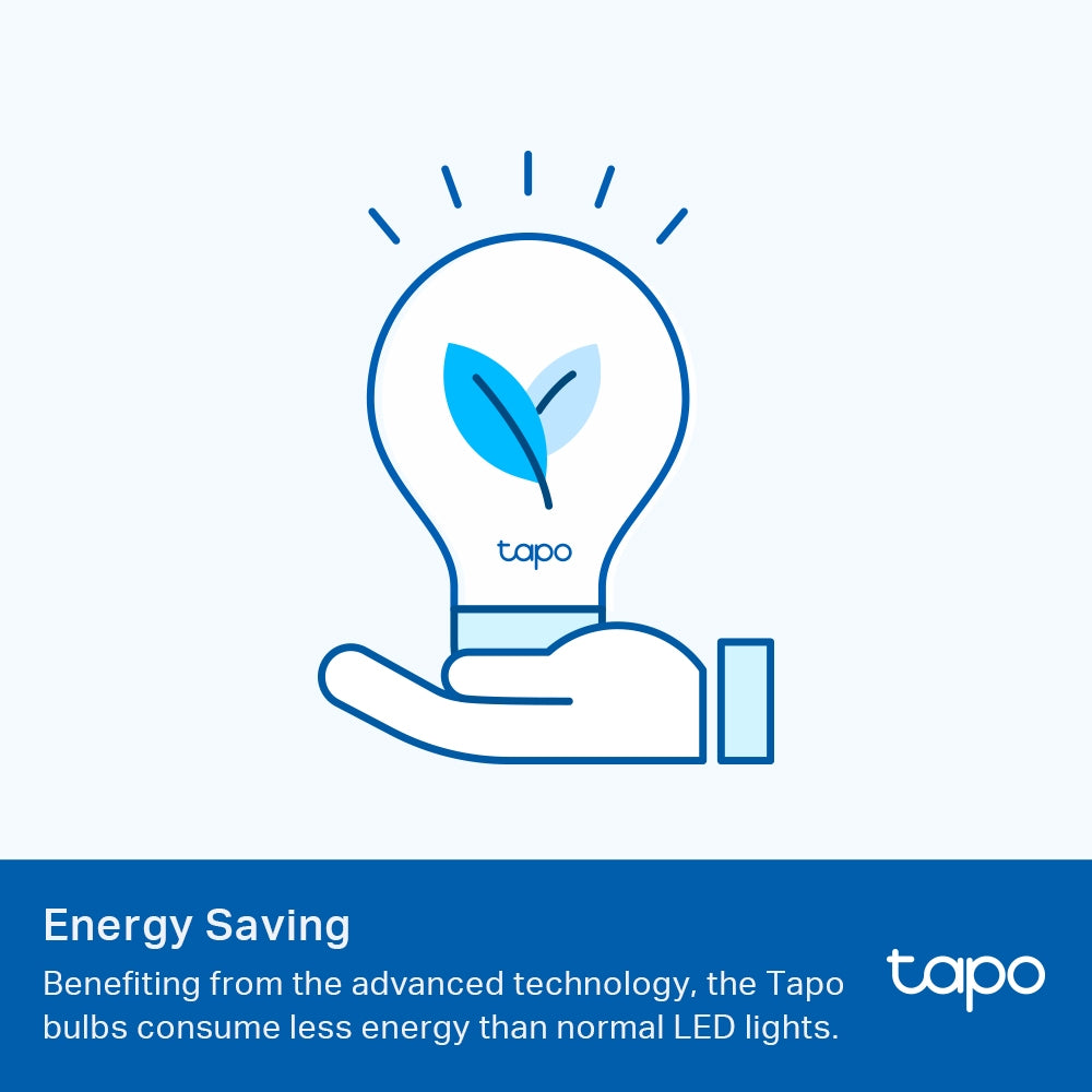 Smart Wi-Fi Light Bulb, Dimmable, Tapo L510E