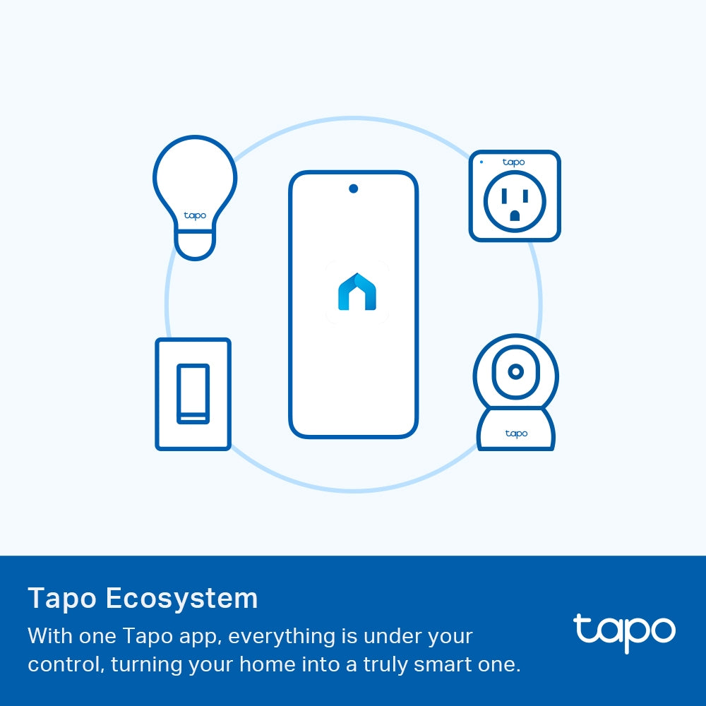 Smart Wi-Fi Light Bulb, Dimmable, Tapo L510E(3-pack)