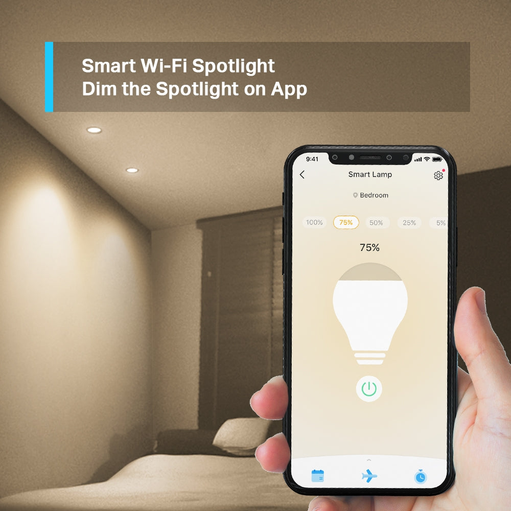 Smart Wi-Fi Spotlight, Dimmable, Tapo L610